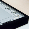 Pantalla de proyección de marco fijo de 100 pulgadas 4K Ultra HDR Crystal Black para Home Threther