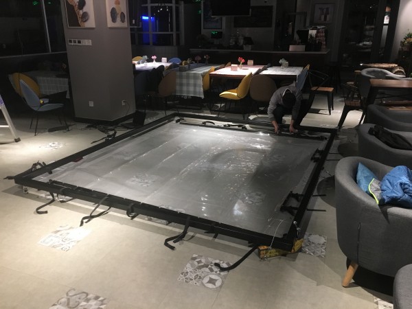 Foil reflexivo holográfico portátil de alta definición para la pantalla LED