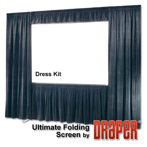 Pantalla plegable Draper Ultimate completa con las patas estándar 105 diag. (51x91) - HDTV [16: 9]